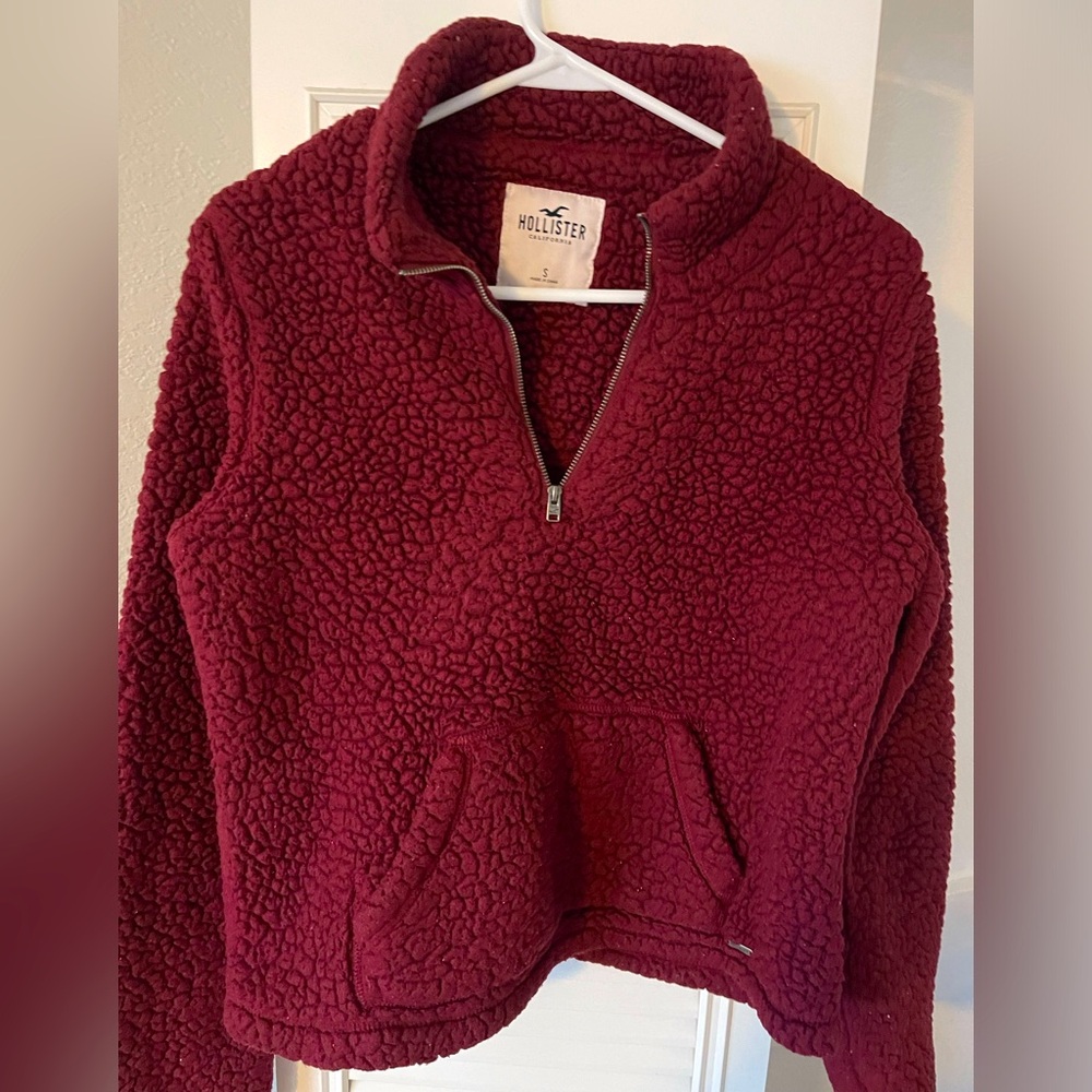 Sherpa Quarter Zip Sweater